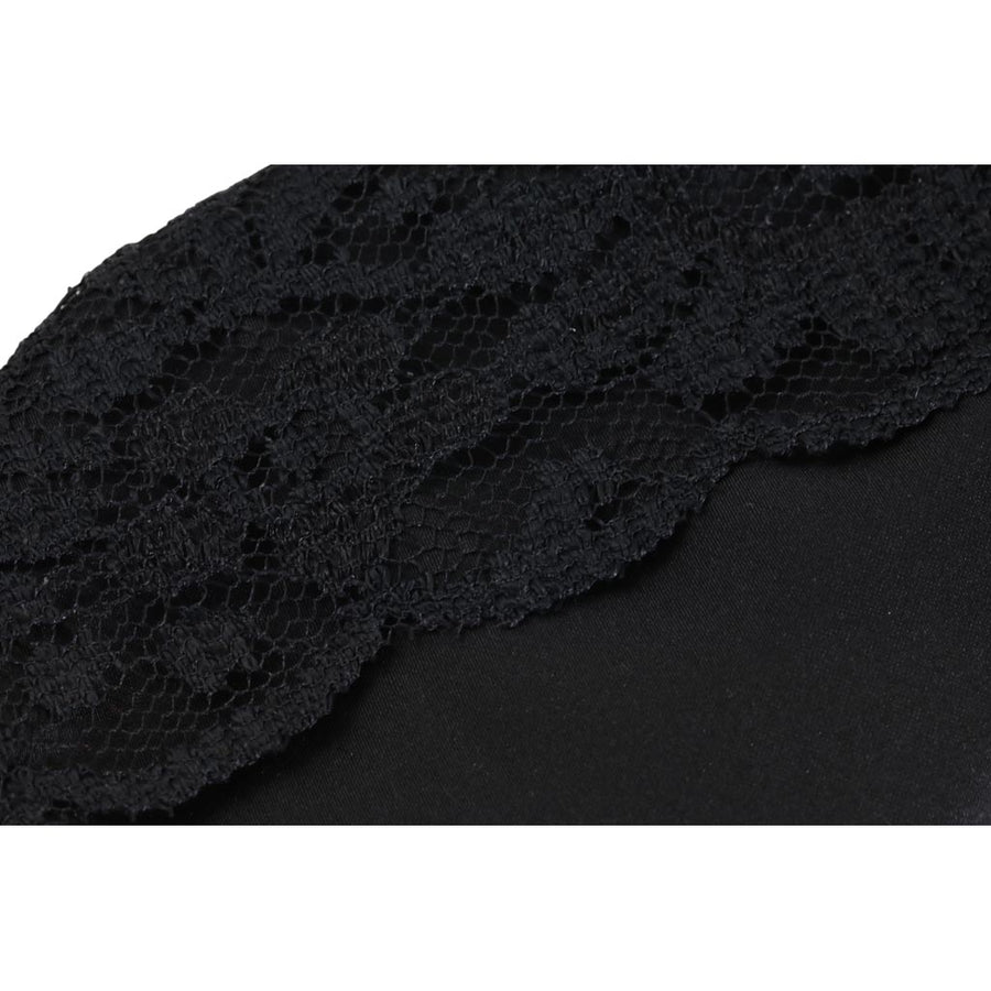 Black Trimmed Lace Sleep Mask